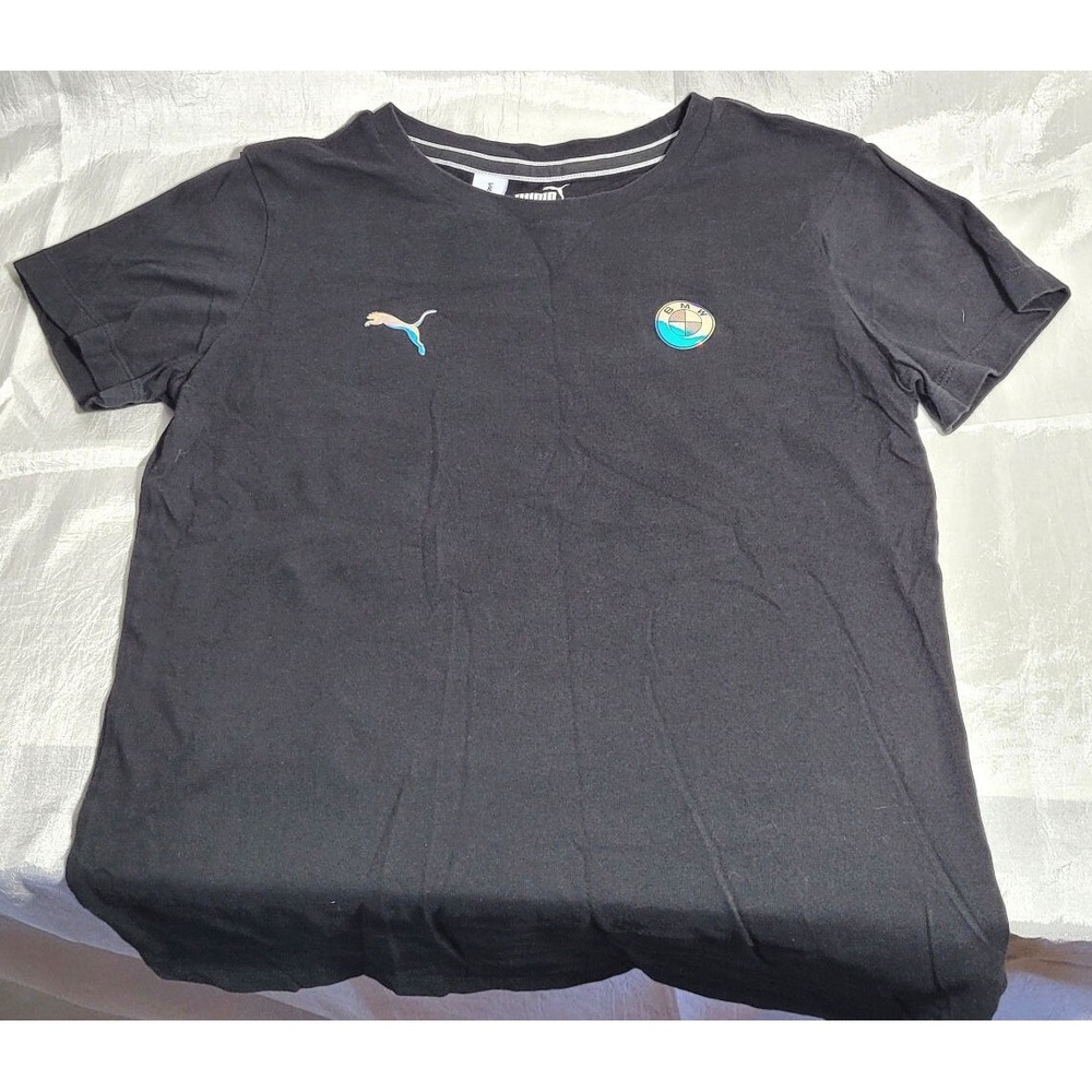 Motorsport Puma BMW Short Sleeve T-Shirt - Black - Size XS